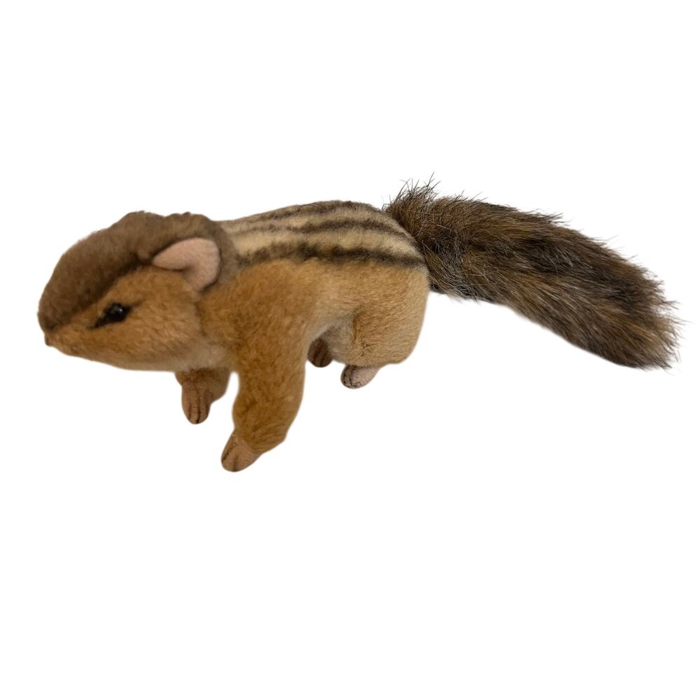 Hansa Squirrel Chipmunk Stuffed Animal - Wildlife Plush Collectible